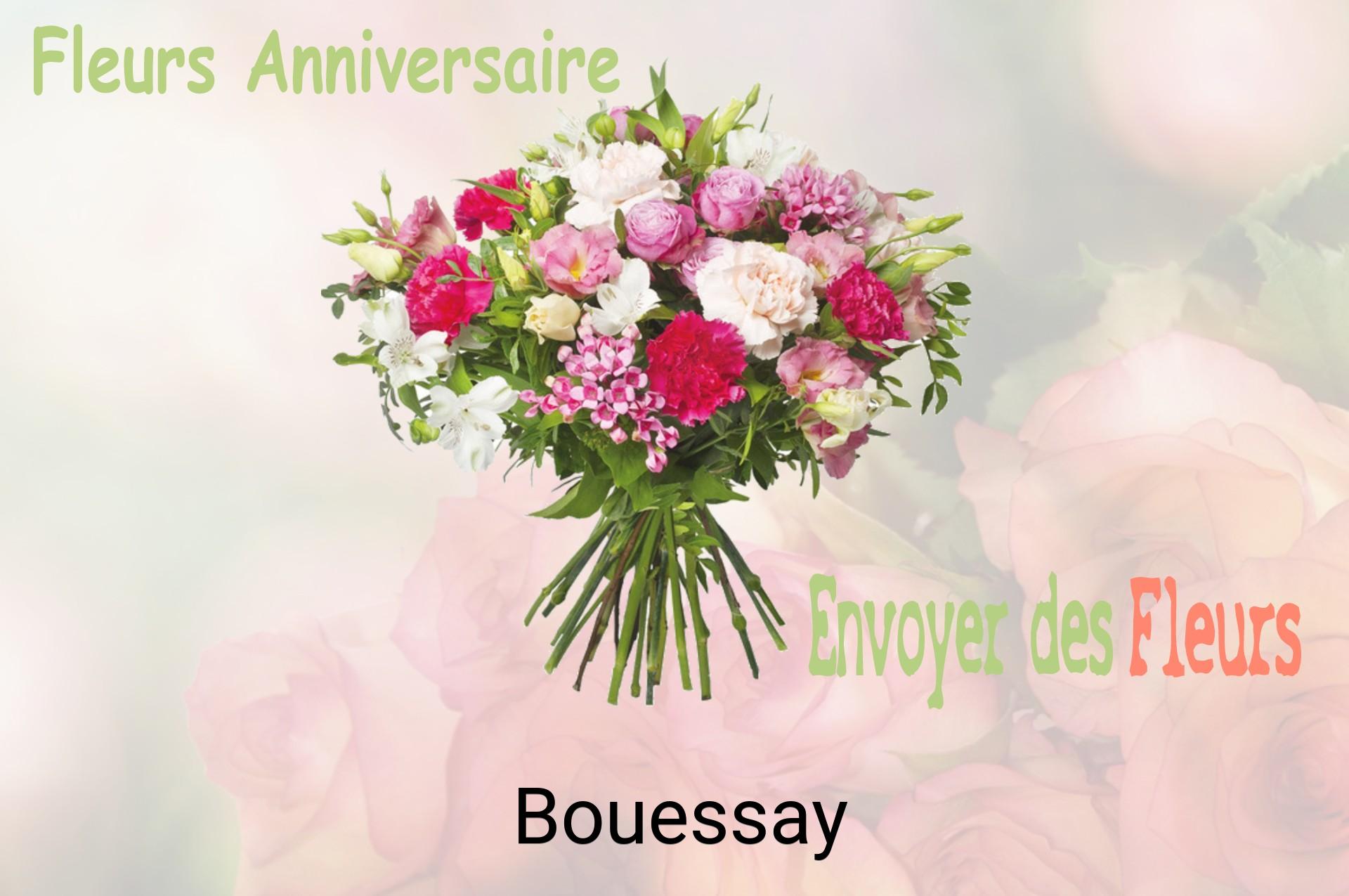 Bouquet de fleurs d’anniversaire livré à Bouessay